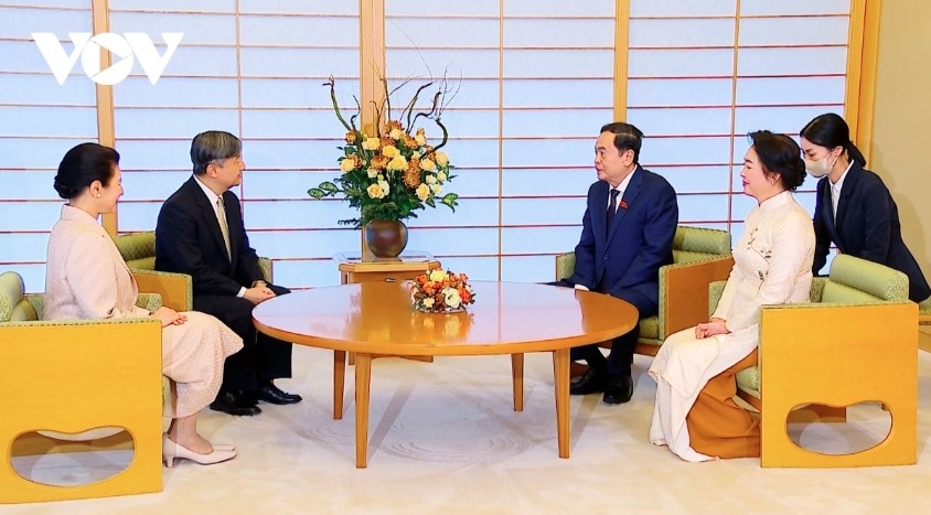 NA Chairman and his spouse meet with Japanese Emperor, Empress